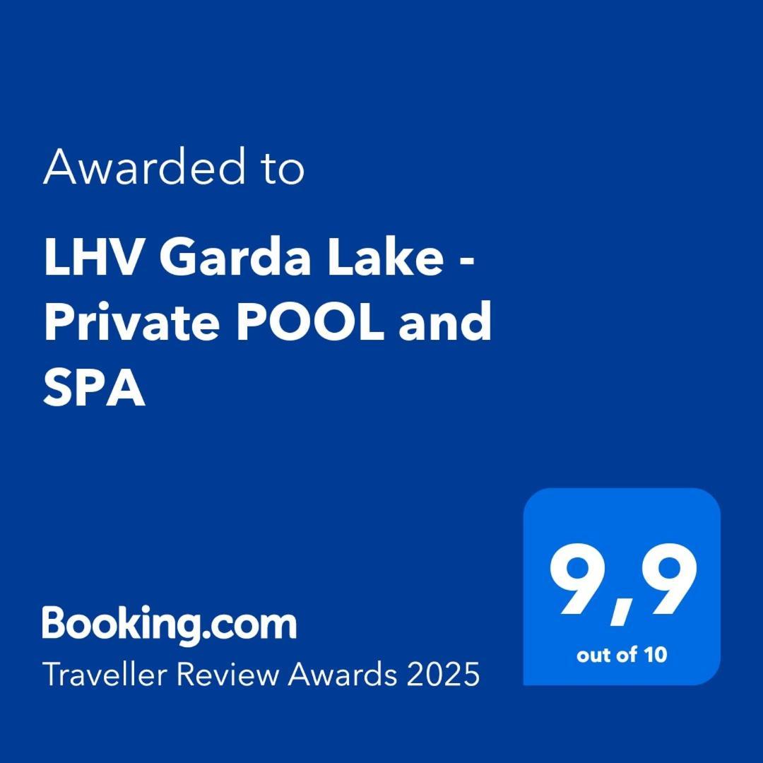 Lhv Garda Lake - Private Pool And Spa Bardolino Bagian luar foto
